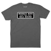 Whiskey Bent & Hell Bound T-Shirt - Dark Heather
