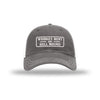Whiskey Bent & Hell Bound Soft Mesh Trucker - GREY