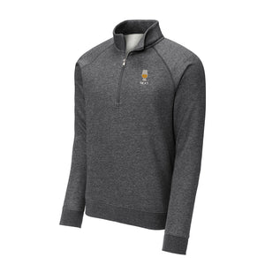 Whiskey Neat Fleece Quarter Zip Sweatshirt