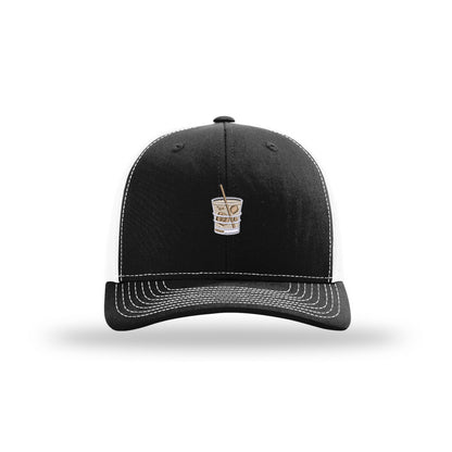 White Russian Icon Structured Trucker