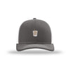 White Russian Icon Structured Trucker - GREY