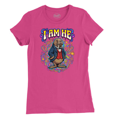 I Am He Womens T-Shirt (Inspired by The Beatles)
