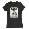 Take On Me Handbill Womens T-Shirt (Inspired by A-Ha) - Black