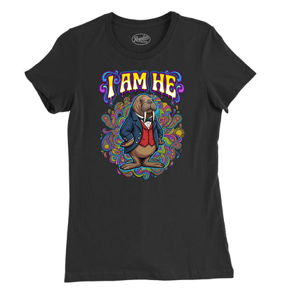 I Am He Womens T-Shirt (Inspired by The Beatles)