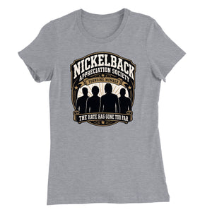 Nickelback Appreciation Society Womens T-Shirt