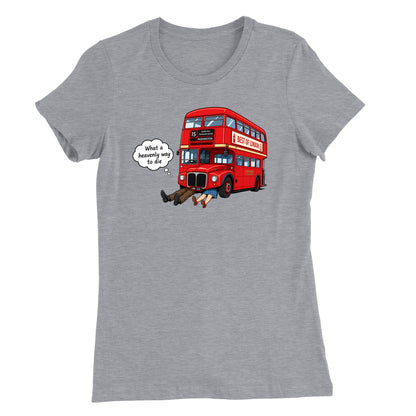 What a Heavenly Way to Die Womens T-Shirt (Inspired by The Smiths)