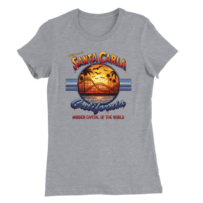 Welcome to Santa Carla Womens T-Shirt (Inspired by The Lost Boys)