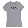 250 Old Glory Womens T-Shirt - Heather Grey