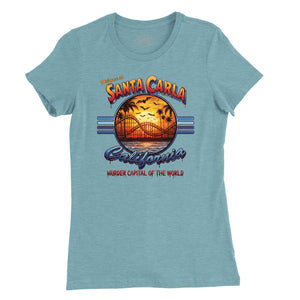 Welcome to Santa Carla Womens T-Shirt (Inspired by The Lost Boys)