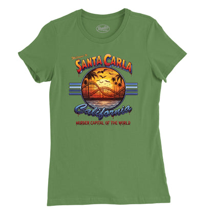 Welcome to Santa Carla Womens T-Shirt (Inspired by The Lost Boys)