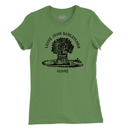 Leave John Barleycorn Alone Womens T-Shirt (Inspired by Traffic)