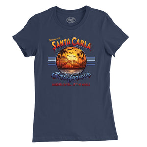 Welcome to Santa Carla Womens T-Shirt (Inspired by The Lost Boys)