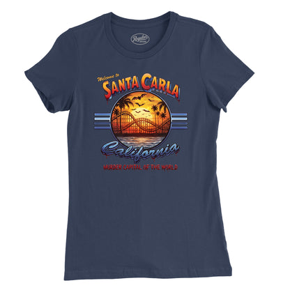 Welcome to Santa Carla Womens T-Shirt (Inspired by The Lost Boys)