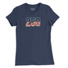 250 Old Glory Womens T-Shirt - Navy