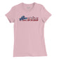 America Old Glory Script Womens T-Shirt
