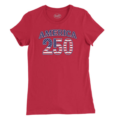 America 250 Vintage Womens T-Shirt