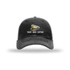 Yacht Rock Captain - Soft Mesh Trucker - BLACK