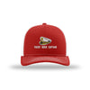 Yacht Rock Captain Structured Trucker - RED