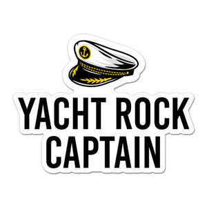 Yacht Rock Captain Decal