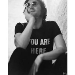 You are Here Relaxed Fit T-Shirt - As Worn by John Lennon