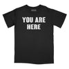 You are Here Relaxed Fit T-Shirt - As Worn by John Lennon - Black
