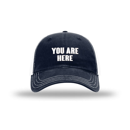 You Are Here Soft Mesh Trucker - Inspired by John Lennon