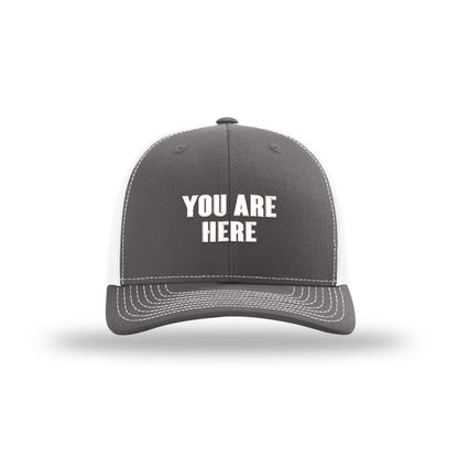You Are Here Structured Trucker - Inspired by John Lennon