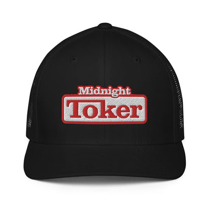 Midnight Toker Flexfit Structured Trucker