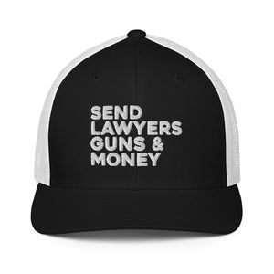 Send Lawyers, Guns & Money Flexfit Structured Trucker