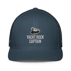 Yacht Rock Captain Flexfit Structured Trucker