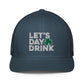 Let's Day Drink Shamrock Flexfit Structured Trucker