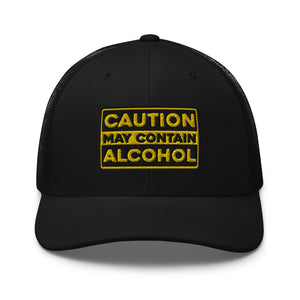 May Contain Alcohol Structured Trucker