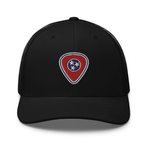 Tennessee Flag Guitar Pick Structured Trucker