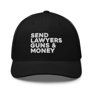 Send Lawyers Guns & Money Structured Trucker