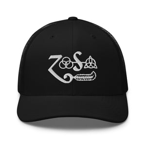 Zoso Combo Structured Trucker