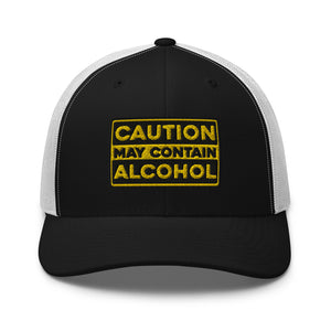 May Contain Alcohol Structured Trucker