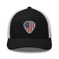 American Flag Guitar Pick Structured Trucker