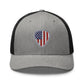 American Flag Guitar Pick Structured Trucker