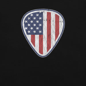 American Flag Guitar Pick Premium Relaxed T-Shirt