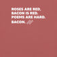 The Bacon Poem Premium Relaxed T-Shirt