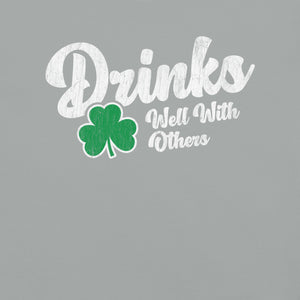 Drinks Well With Others Shamrock Premium Relaxed T-Shirt