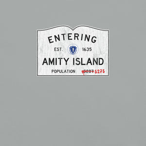 Amity Island Sign Premium Relaxed T-Shirt