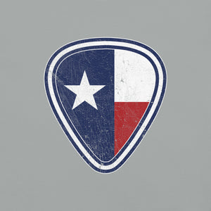 Texas Flag Guitar Pick Premium Relaxed T-Shirt