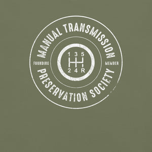 Manual Transmission Preservation Society Premium Relaxed T-Shirt