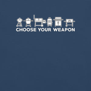 Choose Your Weapon BBQ Premium Relaxed T-Shirt