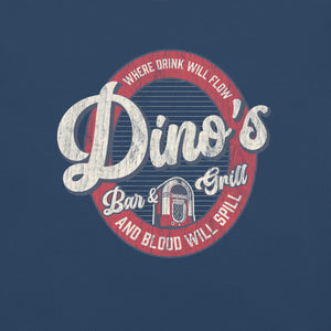 Dino's Bar & Grill Premium Relaxed T-Shirt - Where Blood Will Spill