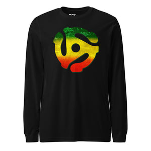 45 RPM Adaptor Rasta Long Sleeve T-Shirt