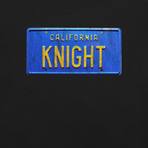 Knight Rider Licence Plate T-Shirt