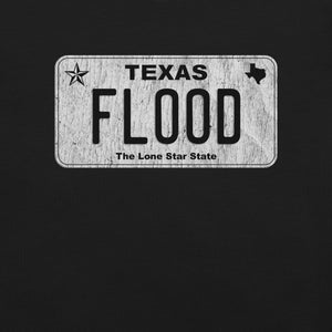 Texas Flood Licence Plate T-Shirt