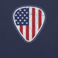 American Flag Guitar Pick T-Shirt